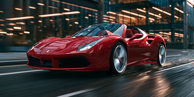 Ferrari Cabriolet Hire