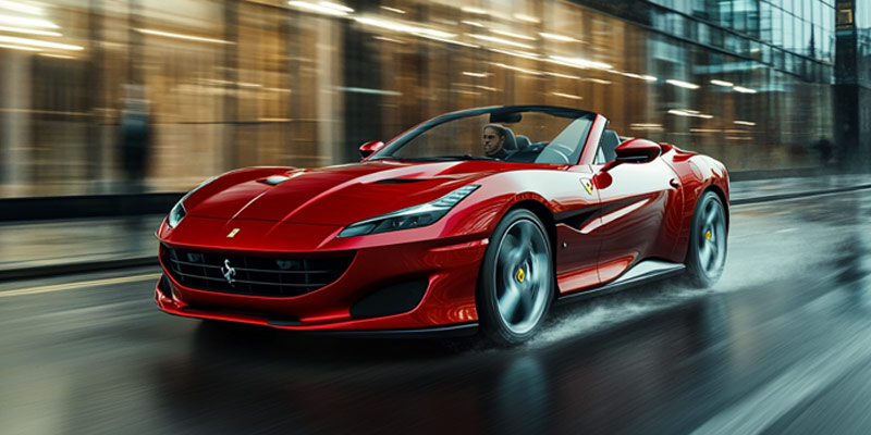 Ferrari 4 seater Coupe Hire